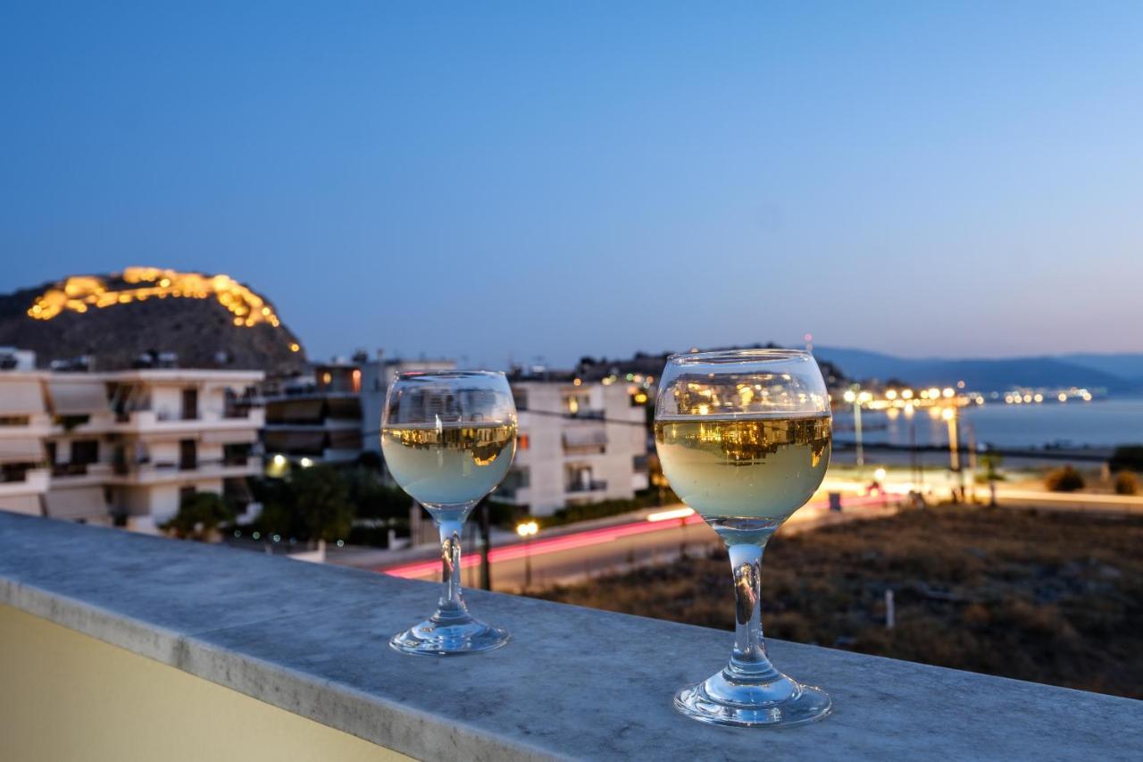 Ferienwohnung Amazing View Family Penthouse Nafplio Exterior foto